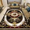 Ковры большого размера в европейском стиле, роскошные, для гостиной, с цветочным дизайном, пушистые, декор комнаты, ковер для спальни, легко чистить, коврик под диван и стол