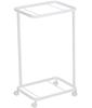 Yamazaki Jitsugyo 3349 Laundry Wagon 2 Tiers White W40 X D29 X Tower Laundry with Casters Approx. H69.5cm