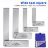 High Precision 90° Wide Base L-Shaped Square Angle Ruler for Woodworking