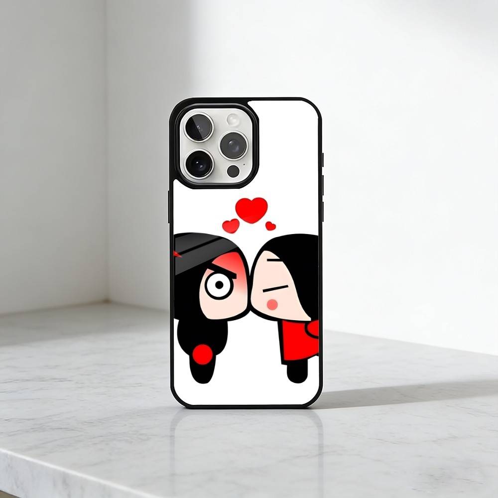 Couple Puca Y Garu Printed Phone Case For iPhone17,16,15,14,13 Plus,Pro Max Magnetic For Magsafe Wireless Charging