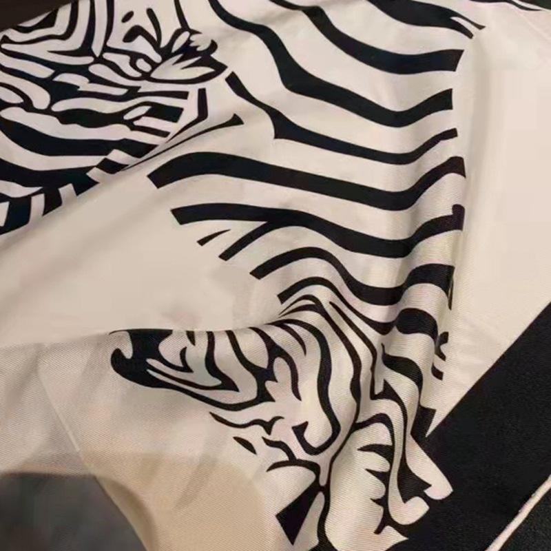 Шелковый платок Douyin 90 см квадратный платок Космические скачки Звездный конь% 100 Шелковый платок из тутового шелка Женский твиловый шелк