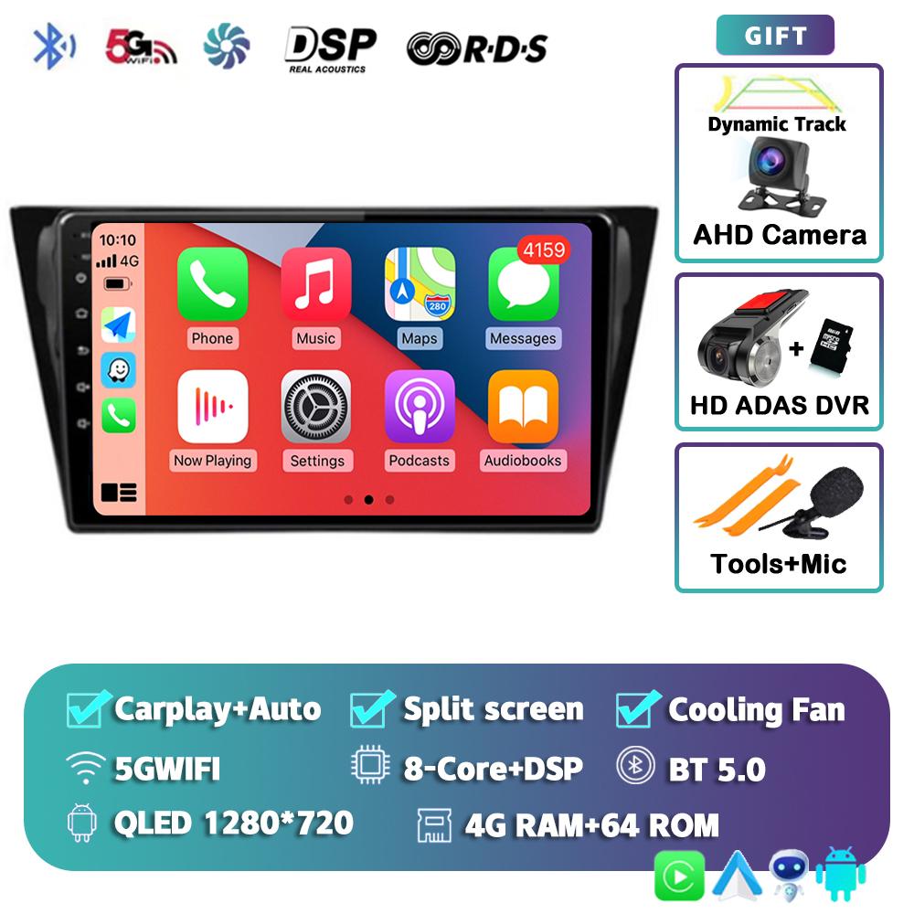 Android 14 Carplay Auto для VW Volkswagen Bora 2016 2017 2018 Автомобильный Радио Мультимедиа Навигация Плеер Видео WIFI Стерео Головное Устройство