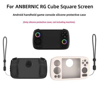 Для ANBERNIC RG Cube Square Screen Android Handheld Case Game Shell Soft Console Accessories Pr L5R9