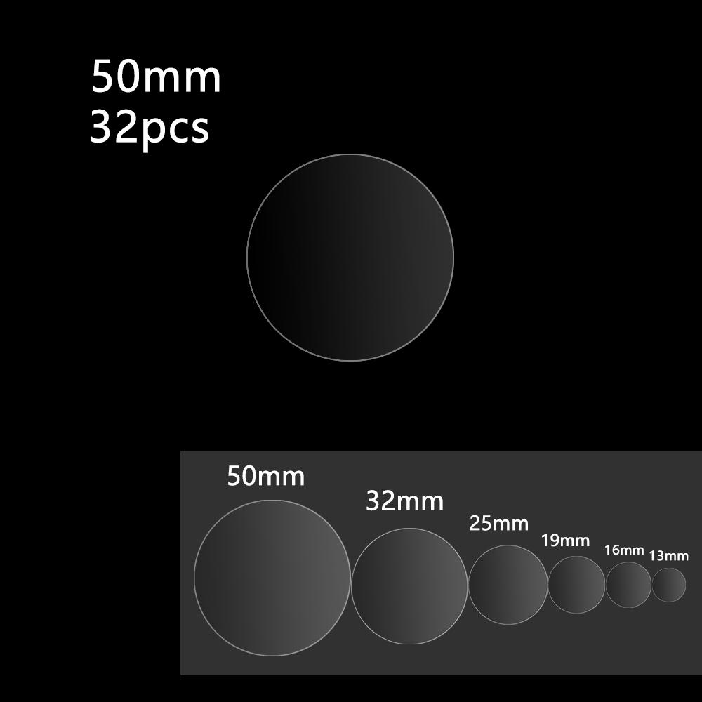 8/24/48/70/96/132 шт. новая круглая вафельная наклейка в горошек, самоклеящаяся этикетка, прозрачная герметизация файла