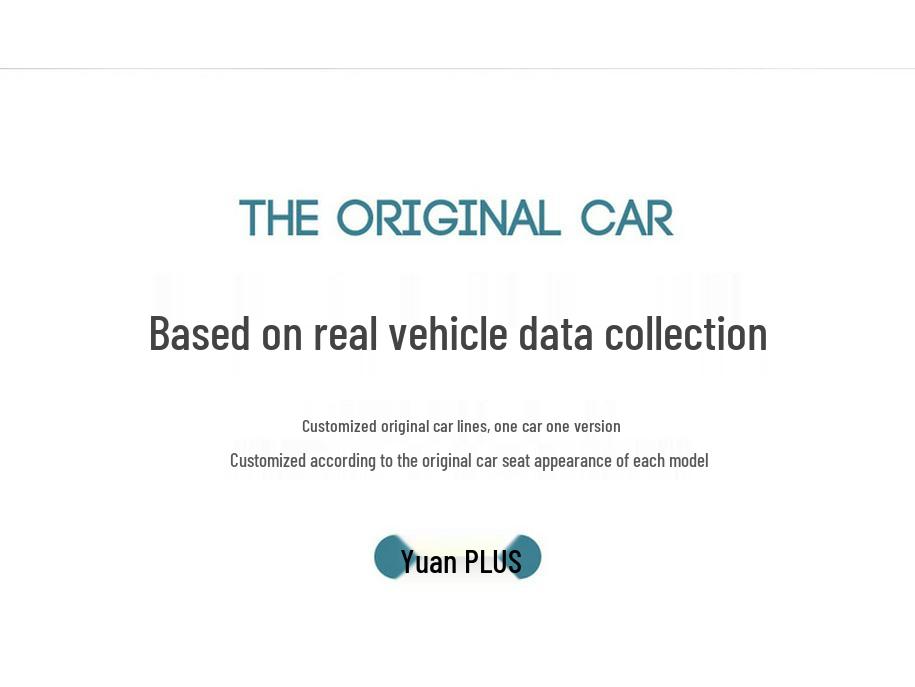 BYD PLUS All-Season Seat Cushion Set with Lumbar Support, Custom Fit for Specific Car Models