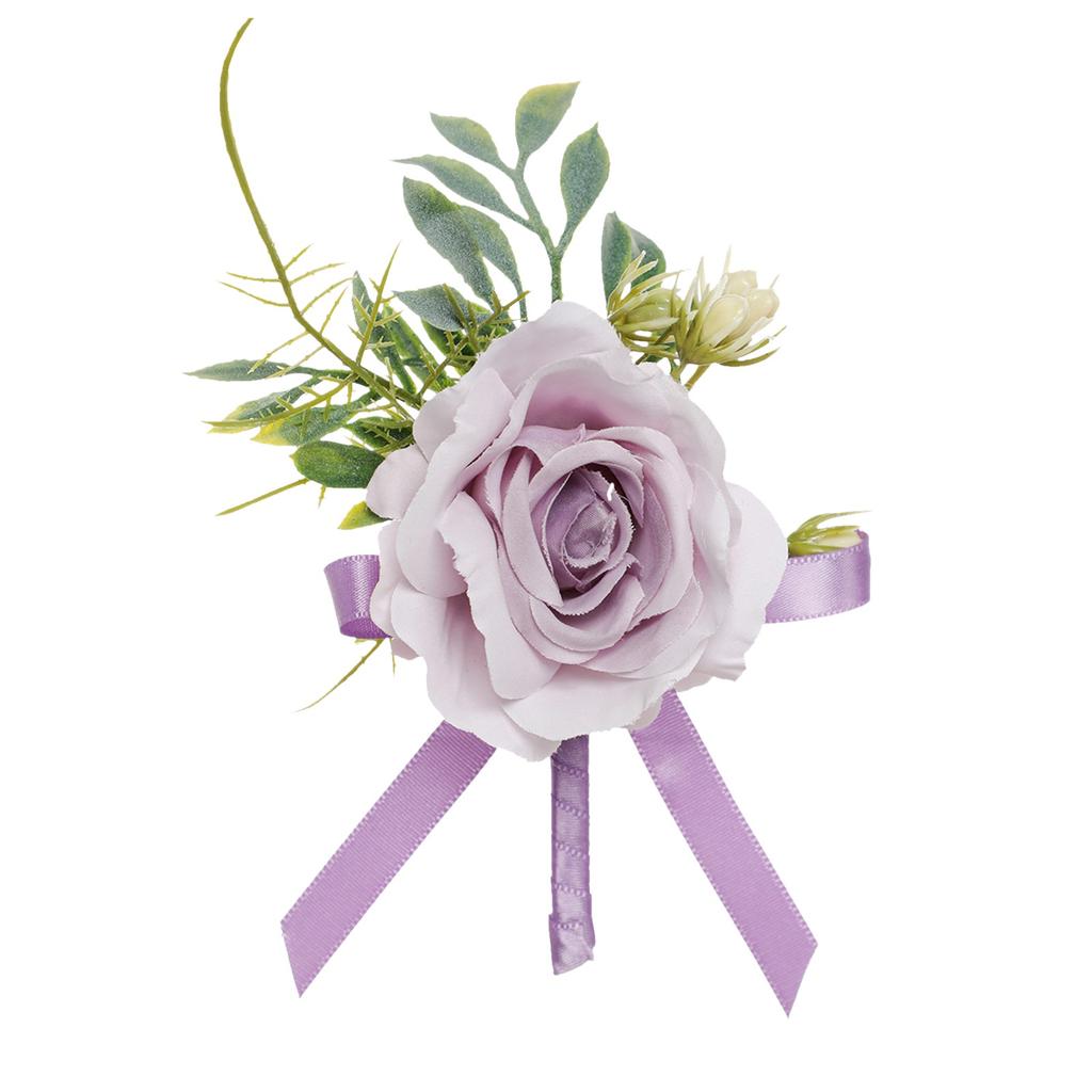 Браслет-корсаж на запястье, корсаж и корсаж для выпускного вечера, браслет-корсаж с розой для свадьбы, годовщины, выпускного вечера