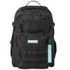 Milkfed Active Double Pocket Molle One Size Backpack, Women's, Black,