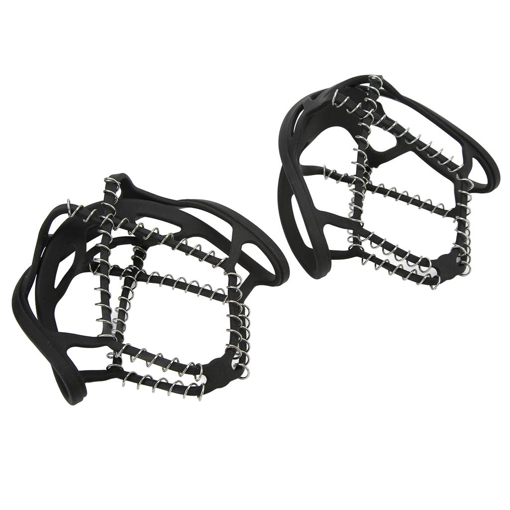 1 пара чехлов для обуви Spring Ice Crampon, противоскользящие шипы для ходьбы по снегу и льду(39?42