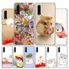 Милый чехол для телефона с милым питомцем хомяком для Huawei P30 P20 P10 P40 P50 Pro Mate 20 40 30 10 Lite, популярные Fundas Art Gift Coque
