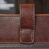 Мужские сумки Crazy Horse Leather на одно плечо, корейская повседневная маленькая подвесная сумка, горизонтальная мужская сумка в стиле ретро