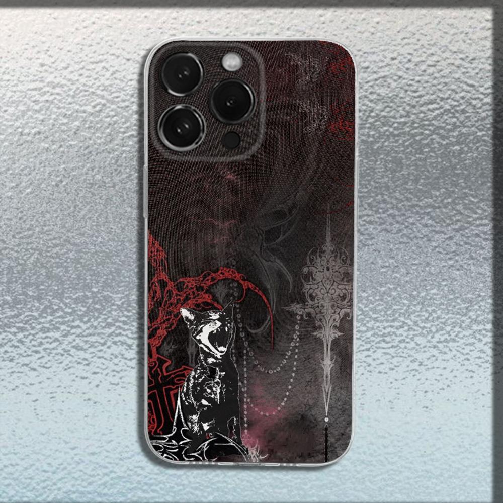 Чехол для телефона Deftones (группа) для iPhone 16,15,14,13,12,11 Plus,Pro,Max,XR,XS,X,Plus,SE,Mini Прозрачный Мягкий Чехол