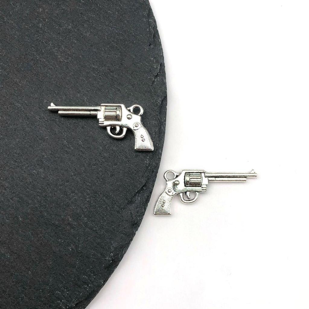 Ожерелье и браслет из сплава в стиле ретро с подвеской «Пуля»