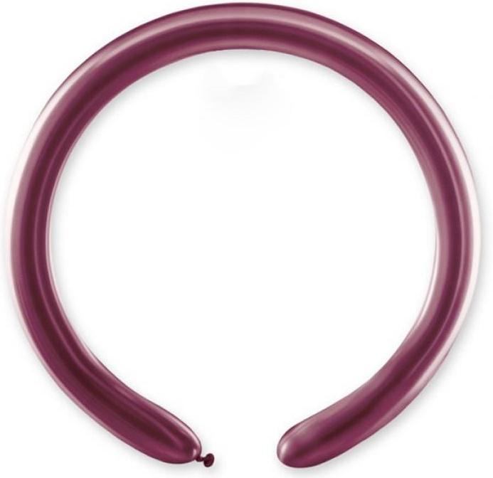 Modeling Clay Balloons Tubes Pink Metallic 100 Pcs