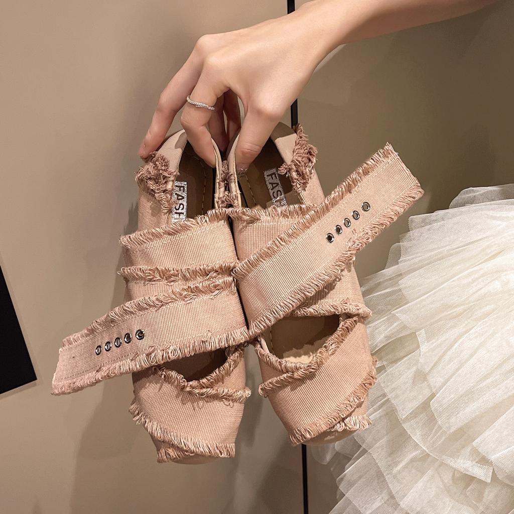 Fashion Women's Flats Spring Summer Casual Canvas Sneakers Woman Fashion Square Toe Ballerina Comfortable Elegant Ballet Shoes