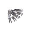 5Pcs Mini Edc Gear Pocket Suspension Clip Hanger Tool Key Ring Keychain