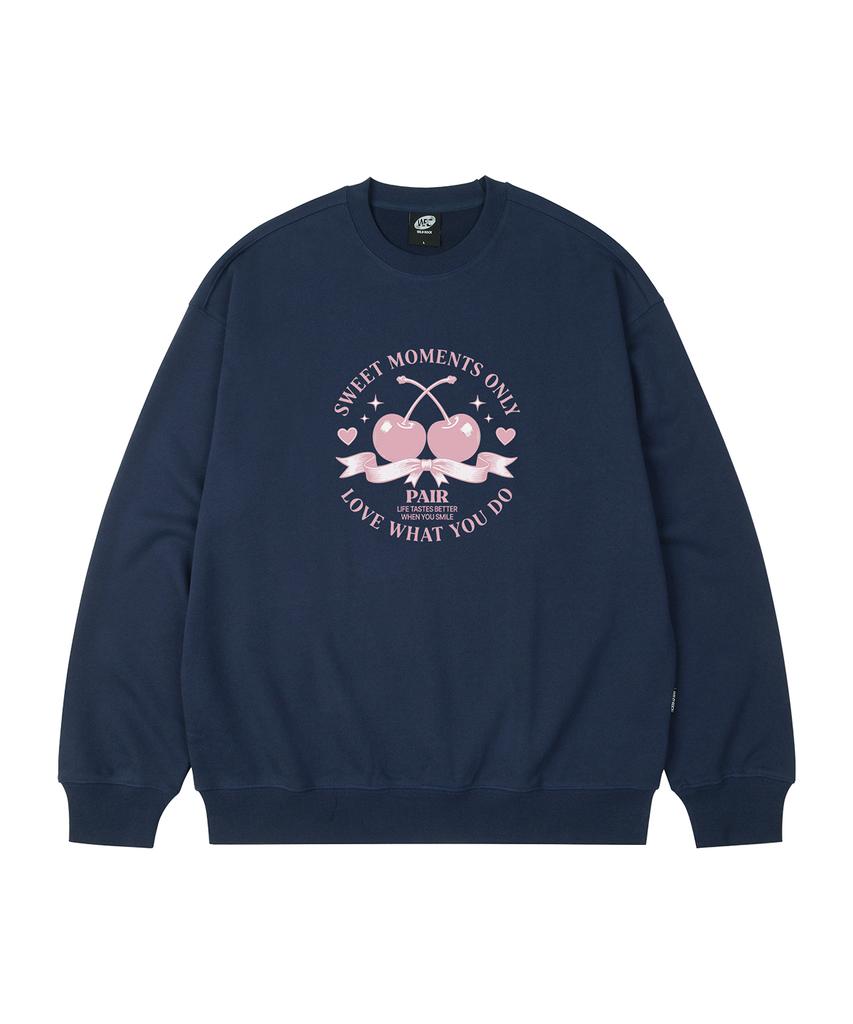 WILDROCK Cherry Pear Oversized Sweatshirt_9 Col (B Type)
