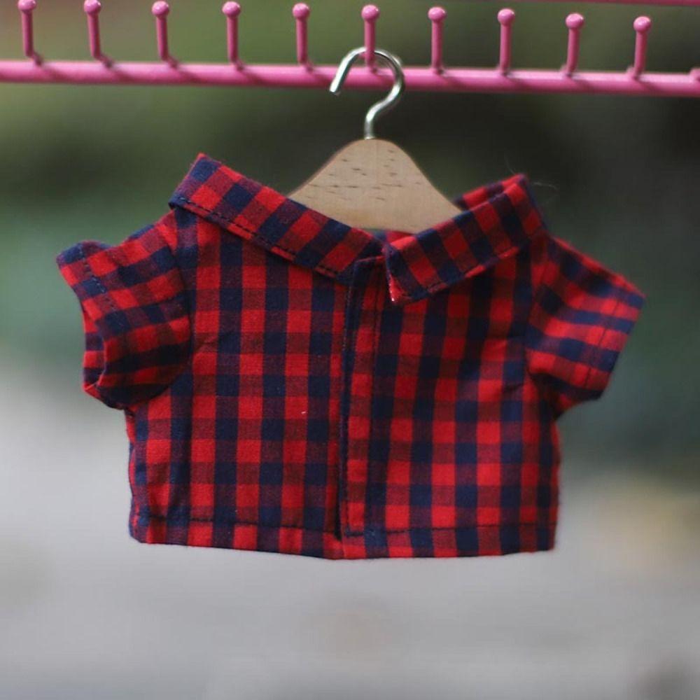 Multicolors Doll T-shirt Fashion Style Mini Clothes Doll Clothes  15/20cm Cotton Stuffed Dolls