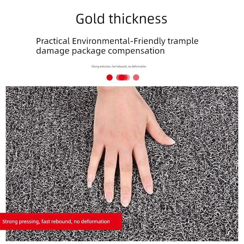 Auto Car Floor Mat Car E with Floor Mat Wire Ring Neutral Can Be Cut by Self-Cutting Single Main and Co-Pilot Car Floor Mat-