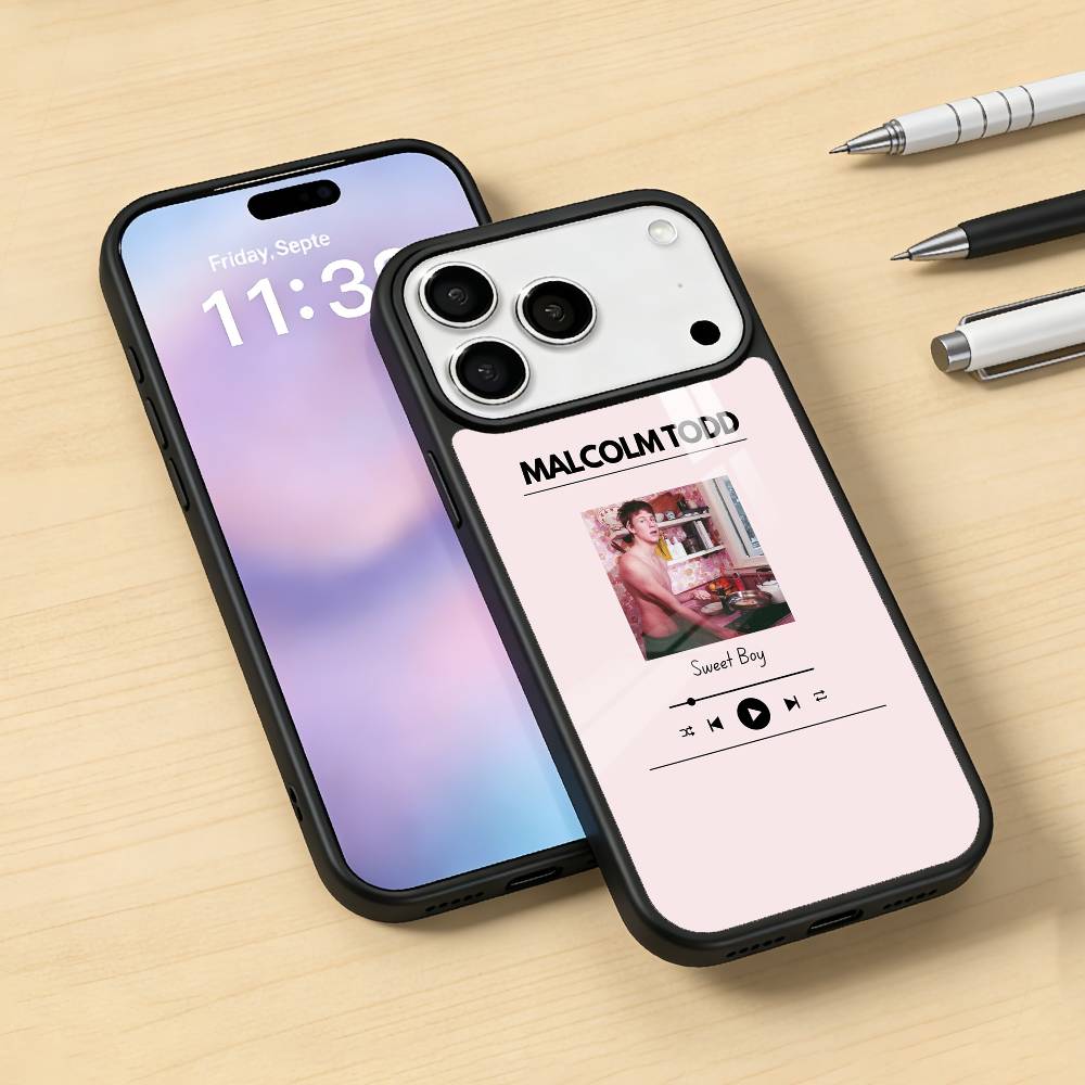 Чехол для телефона M-Malcolm Todd Sweet Boy для iPhone17,16,15,14,13,12, Pro, Max, Магнитный для Magsafe Беспроводной зарядки