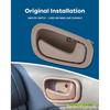 LUJUNTEC Interior Door Handle Manaul Lock,Front Rear Door Handle Passenger Right Side,Replacement for 1998-2002 For Toyota for Corolla,1pcs Beige