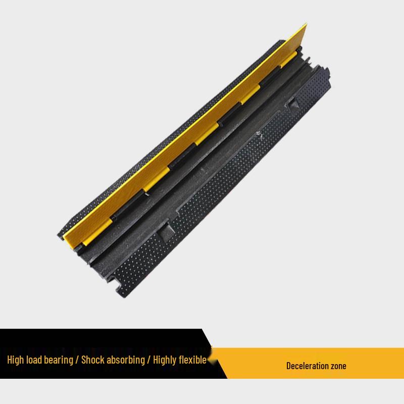 Heavy-Duty Rubber Speed Bump