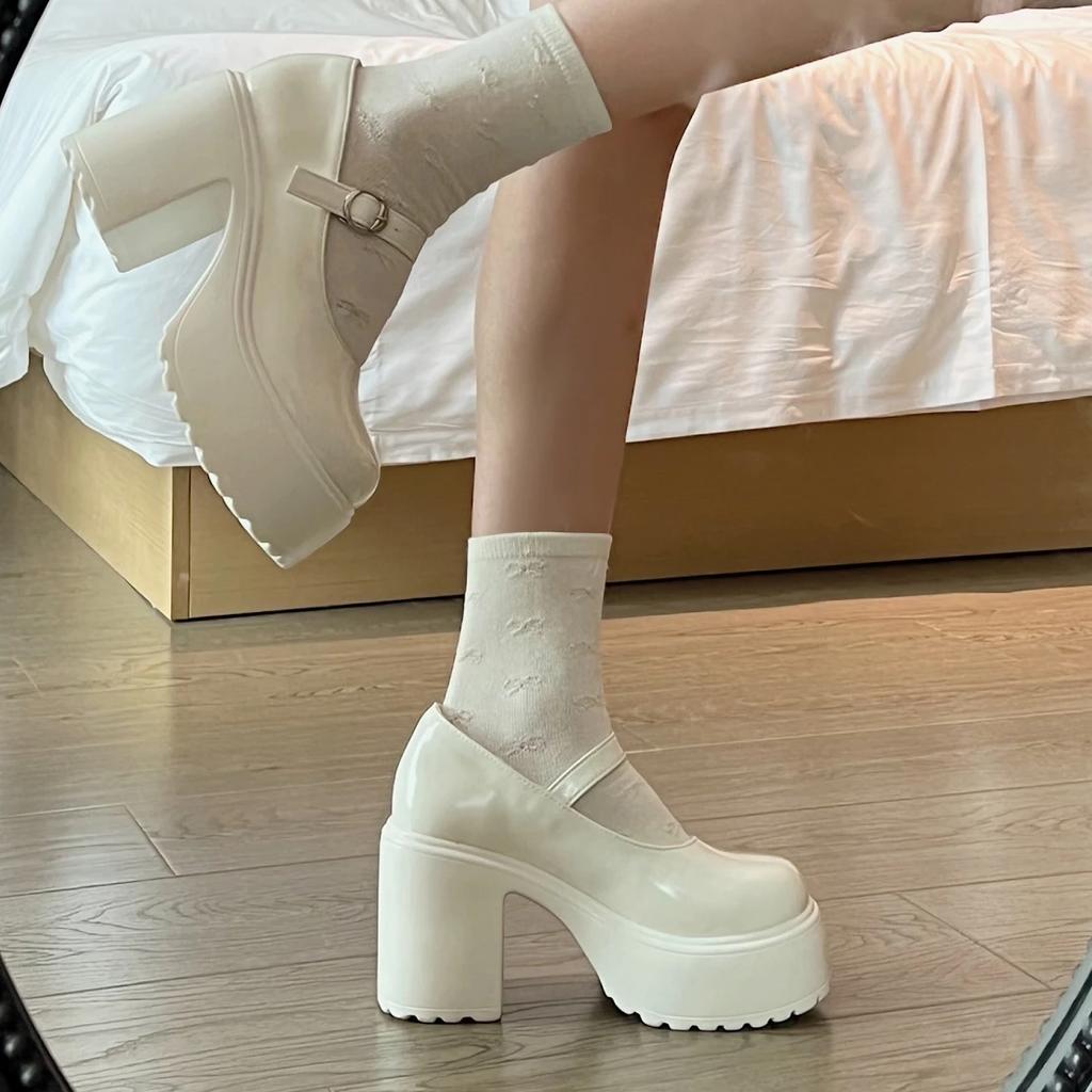 Ladies Pumps Mary Jane Gothic Women's Shoes Japanese Style Lolita Non Slip Popular Stylish On Offer Promotion Beau Today