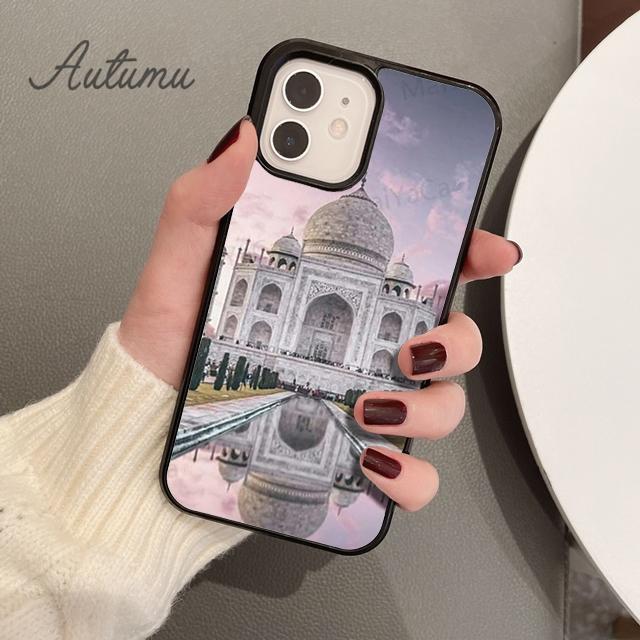 Мусульманское здание мечети Чехол для телефона для iPhone 11 12 13 14 Pro Max mini X XR XS SE 2020 5 6S 7 8 Plus Samsung Galaxy S21 S22 Чехол