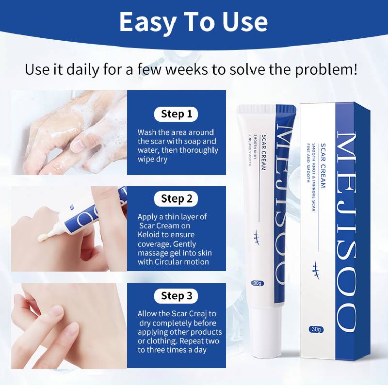 Scar Removing Cream Fade Acne Scars Color Moisturizing Fades Scars Gel Skin Care Body Cream