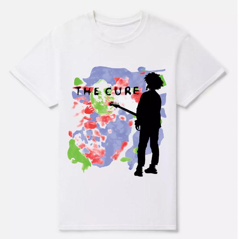 THE CURE Рок-терапия Группа Парни Не Плачут Повседневная Футболка Мужская и Женская Люксовый Бренд Топ 2026 Новый