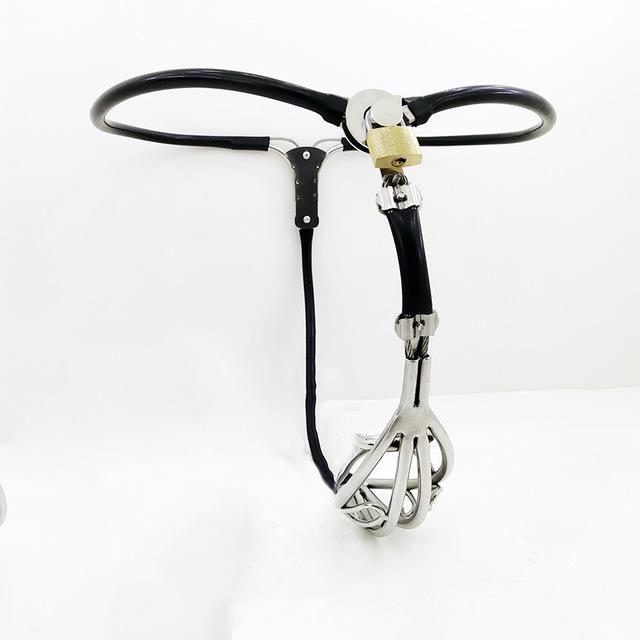 Мужской силиконовый полый член из нержавеющей стали, невидимый пояс верности, щит, устройство, анальное отверстие для взрослых, БДСМ, бондаж, штаны с замком, мужские штаны