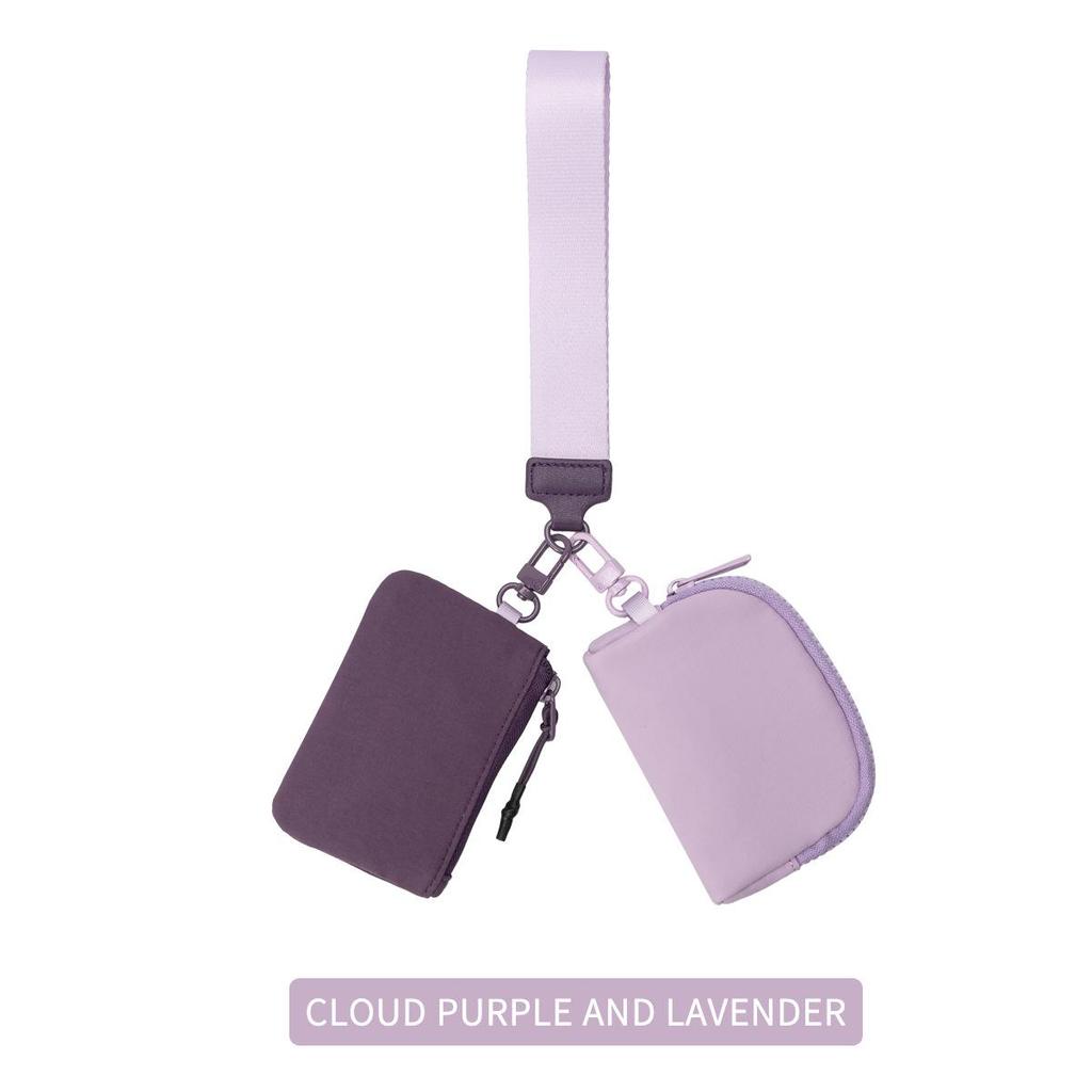 Водонепроницаемый нейлоновый женский клатч Lulu: Стильный мини-кошелек для монет и держатель для карт