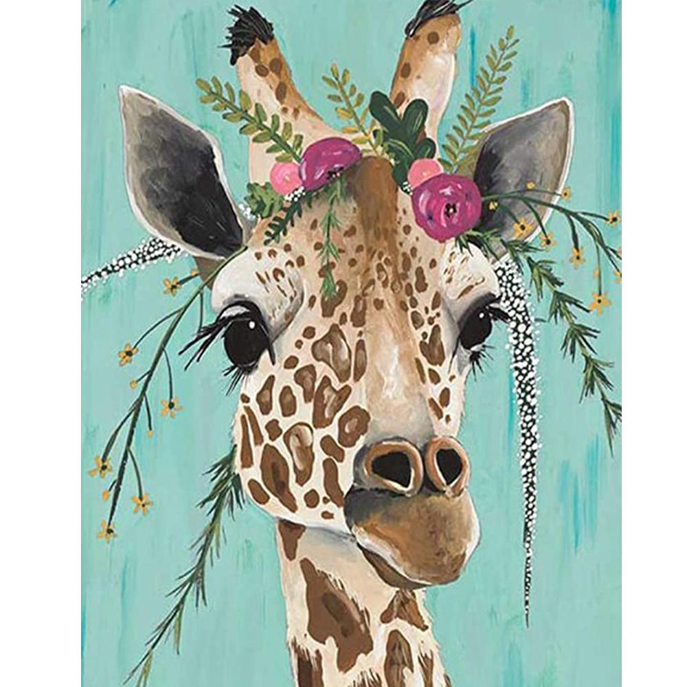 5D алмазная живопись «сделай сам», лесные животные, полный бриллиант, ручная работа, алмазная вышивка, мозаика, украшение для дома, гостиной, подарок