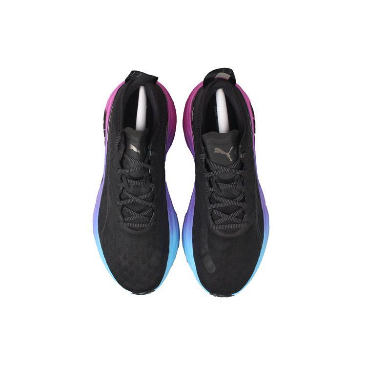 Puma ForeverRun Nitro Sunset - Мужские кроссовки черные Luminous-Blue Electric-Orchid 380007-01