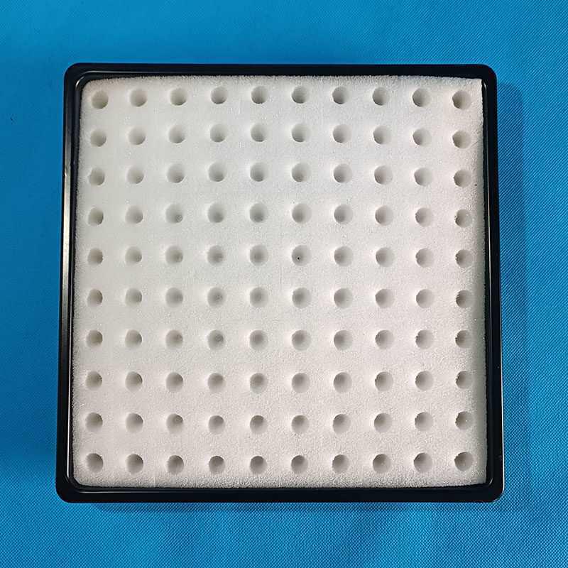Thickened Hydroponic Seedling Tray with Moisture Retention and Root Protection for Soil-less Cultivation