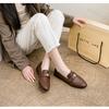 Мода Женщины Британский Стиль 2025 Весна Новые Одинарные Туфли Универсальные На Плоской Подошве Удобные Модные Повседневные Рабочие Туфли на Толстом Каблуке