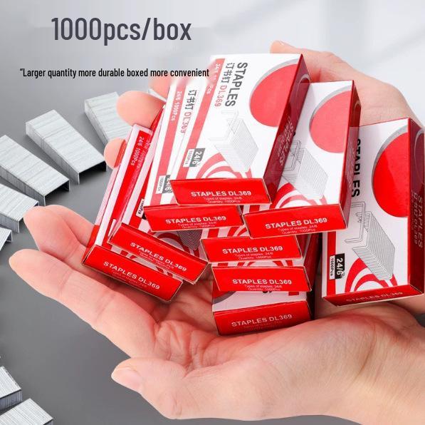 Экономящий усилия вращающийся на 360° степлер и удалитель скоб - Большой размер, прочный АБС-пластик для студентов