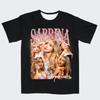 SABRINA CARPENTER T-shirt 2025 Summer Hot Sale Women's T-shirt Casual Oversized Quick Dry Tee Hip Hop Women's Clothing Ganster