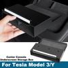 For Tesla Model 3/Y 2025-2025 Center Console Underscreen Storage Box Car Armrest Organize Storage Rack Retrofitting Car Interior