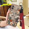 Kickstand Back Cover Phone Case For Cubot Note21 Lanyard Chinese style Elderly lady Fashion Phone Holder For Mom Durable