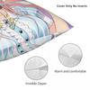 Pillow Cover Japanese Anime Super Sonico Custom Cushion Cover Novelty Pillow Case For Sofa Bedroom Home Decor Pillowcases