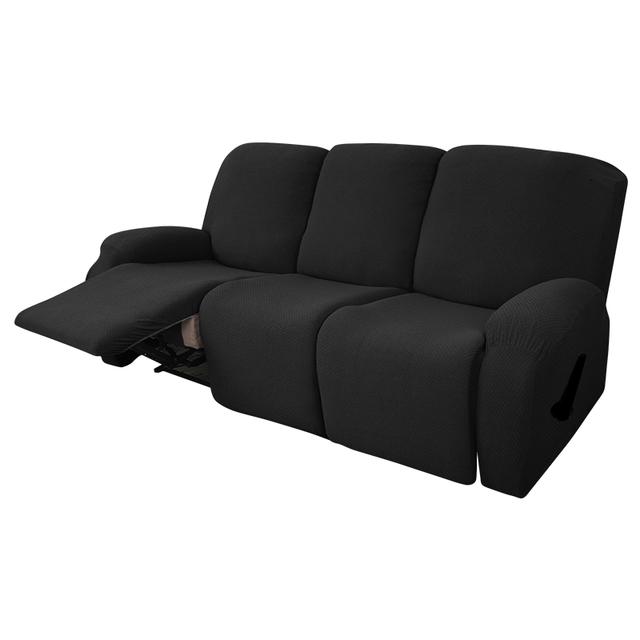 3 Seat New Jacquard Fabric Recliner Chair Cover High Quality Relax Armchair Slipcover Recliner Sofa Cover For Living Room