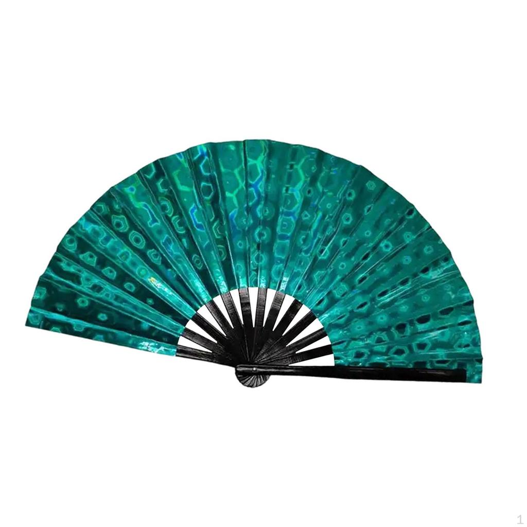 Line Dance Popping Fan Craft Hand для вечеринок, театральных танцев, реквизита