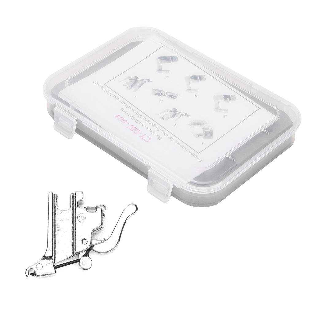 Набор из 7 прижимных лапок для домашнего использования, многофункциональный, подходит для большинства бытовых швейных машин.