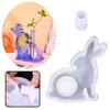 Hydroponic Flower Vase Mold Silicone Craft Moulds Animal Shape Ornament Mold Silicone Test Tube Mold Silicone Texture