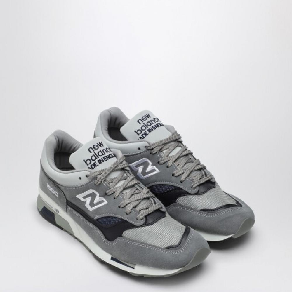 New Balance Grey Suede Mesh Low Top Sneakers U1500ukgsn Gr