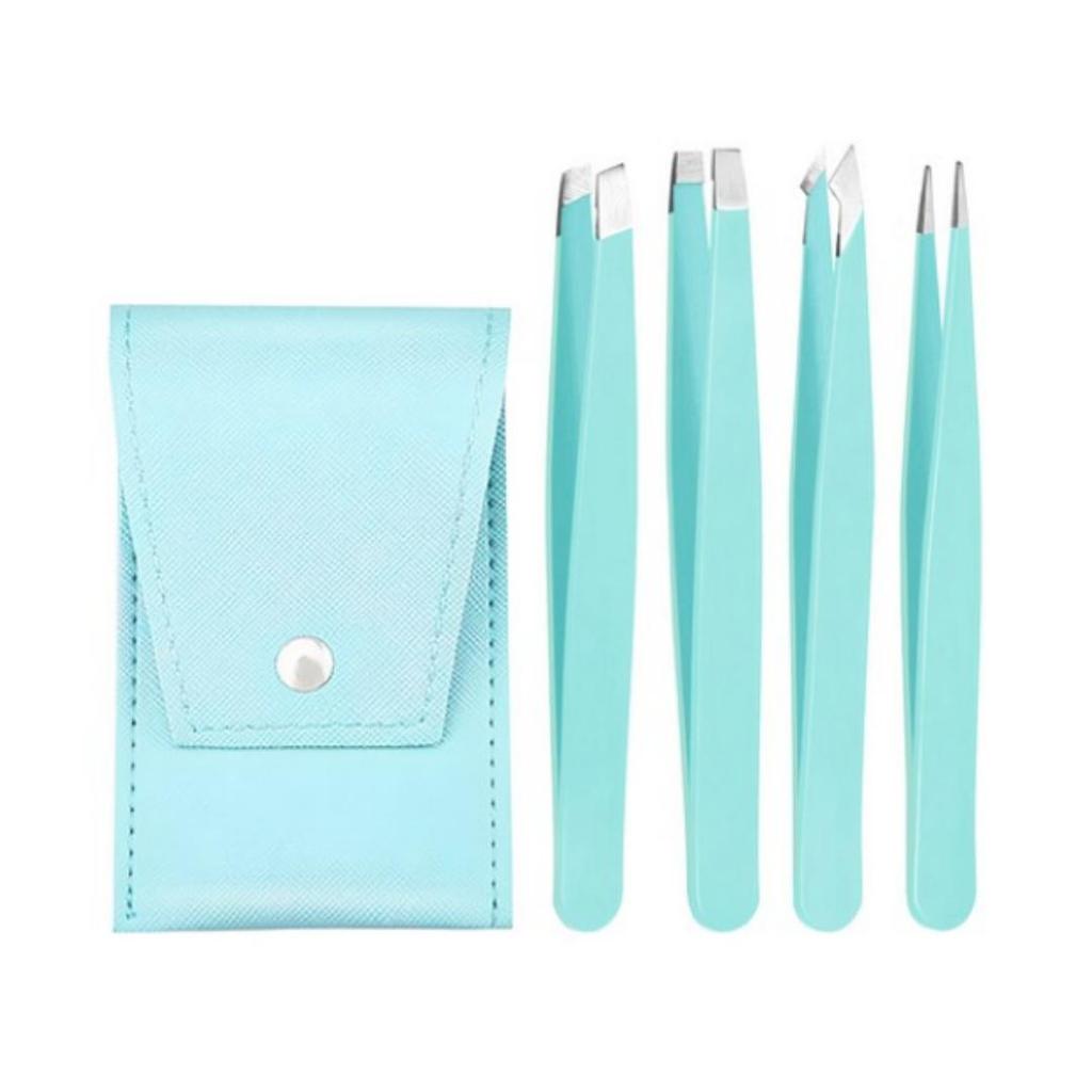 Monaco Olive Ultra-Precision Life Tweezers Set of 4, Sky Color, 1 Set