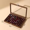 Шкатулка для хранения украшений с крышкой для браслетов, ожерелий, колец, сережек и подвесок
