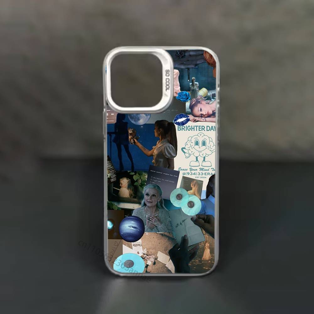 Впереди более светлые дни Чехол для телефона A-Ariana Для iPhone 17,16,15,14,13,12,11,Pro,Max,Plus,Mini,X,XS,XR,8,S,SE Мягкий черный чехол