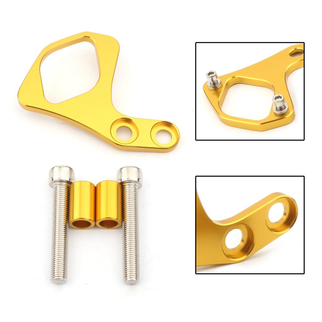 Кронштейн для переноса ключа зажигания Золотой Для Tr Bonneville Scrambler T100 01-15