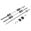 2 шт. HGR20 700 мм Линейная направляющая и 1 шт. RM1605 700 мм Шариковый винт и Комплект BF12 BK12